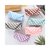 珊瑚绒小方巾 擦手巾 经编水纹珊瑚绒方巾 厨房巾(紫色)第3张高清大图
