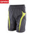 spiro运动短裤男女跑步速干夏季透气型健身五分裤男女款S184X(灰色/荧光绿 XL)第4张高清大图