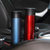 普润 420ML全304不锈钢车载杯 便携式双层保温杯 高端保温瓶(红色)第3张高清大图