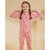 顶瓜瓜 甜心草莓女童弹力棉氨圆领内衣套装 DNYWQ-AN6A01(深粉色 120)第3张高清大图