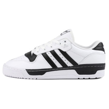 Adidas阿迪达斯男鞋运动鞋春季新款潮流减震低帮跑鞋男士休闲跑步鞋(白色 43)