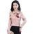 亿梦诗 复古上衣女2021年新款春季印花雪纺衬衫设计感小众气质欧货小衫ET596(粉红色 3XL)第5张高清大图