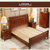 虎源萨尚经济型实木床床及配套床垫HY-8106(1米5双人床 默认)第3张高清大图