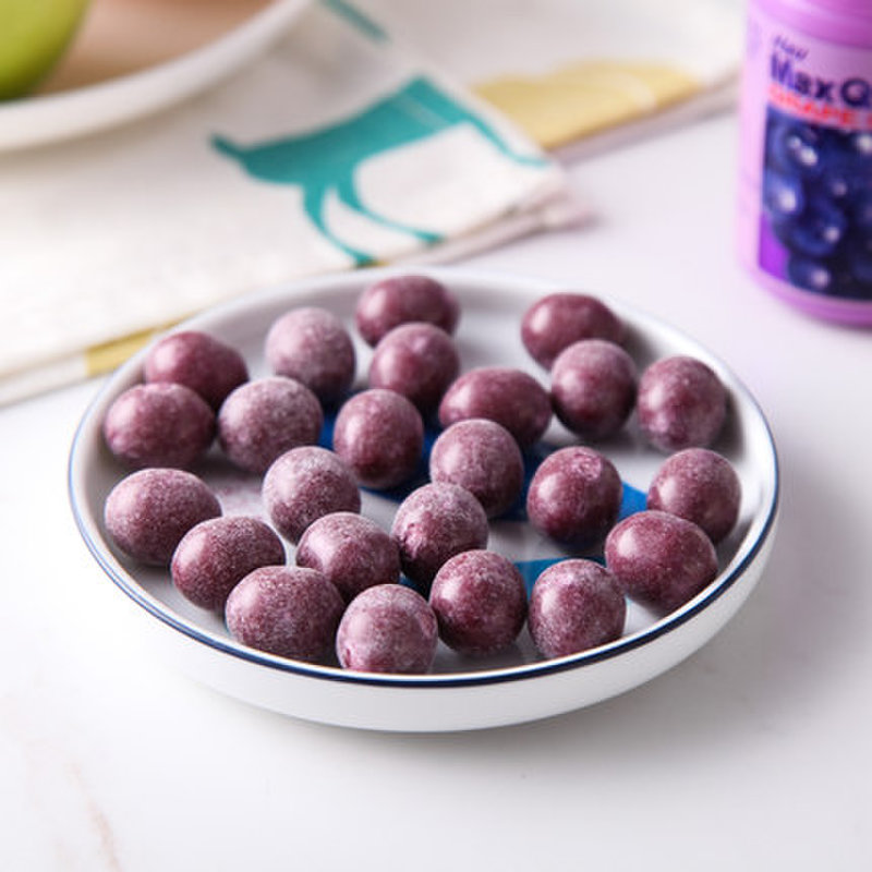 【国美自营】海外购纯进口haumaxq口香糖(葡萄味)54.