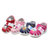 Disney迪士尼夏款凉鞋新款幼童公主鞋套脚男童女童宝宝鞋DH0332(14码/参考脚长135mm 红色)第4张高清大图