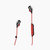 Edifier/漫步者 W290BT无线蓝牙耳麦便携入耳式音乐通话运动耳机(红色)第5张高清大图