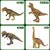 大号恐龙模型塑胶仿真动物儿童玩具霸王龙三角龙翼龙男孩套装3-6岁(【9只】大号仿真恐龙)第4张高清大图