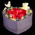 爱的约定 （星光款）—11枝红玫瑰粉玫瑰礼盒搭配10颗巧克力+小熊圣诞节生日祝福表白鲜花速递同城配送附近花店(红色 11枝)第4张高清大图