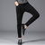 新款男式牛仔裤韩版修身时尚弹力男黑色舒适长裤KQ8102(黑色 33)第2张高清大图
