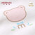 小米米minimoto婴儿和尚服后弧防湿内衣(粉红-和短袍 59cm（3-6个月）)第3张高清大图