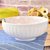 顺祥 碗碟套装家用 陶瓷 碗 盘 碟子 鱼盘大面汤碗创意北欧式釉下彩纳米抗菌 小时代 国美厨空间(粉 6.5英寸鼓形碗)第5张高清大图