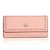 COACH 蔻驰 女士时尚皮革铆钉长款钱包53449(粉色)第3张高清大图
