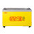 星星（XingXing）246升 单温 玻璃门展示柜冷藏冷冻柜冰柜卧式商用展示柜 黄色 SD/SC-246SY(黄色 246)第2张高清大图