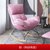 SKYMI网红躺椅阳台家用休闲懒人沙发摇椅午睡摇椅单人客厅沙发(灰色科技布 单人沙发（送脚踏）)第3张高清大图