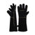 手套黑色牛皮劳保作业手套园艺防护长款手套户外烧烤手套电焊手套(黑色（40*14.5cm） 默认版本)第5张高清大图