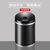 智能感应垃圾桶家用客厅卧室卫生间厨房可爱自电动筒创意换袋有盖(紫檀红12L)第2张高清大图