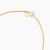 麻花链条简约时尚独特 · 马琳结项链 18K镀金(金色 链长：41 cm)第4张高清大图