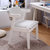 一米色彩 实木椅子 餐椅 电脑椅 北欧日式瑞斯椅 白色靠背软包现代简约(白色 可拆洗坐垫)第4张高清大图