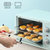 美的（Midea）PT12B0 电烤箱 家用12升大容量多功能全自动蛋糕挞烘焙迷你电烤箱 双层烧烤 双管加热)第3张高清大图