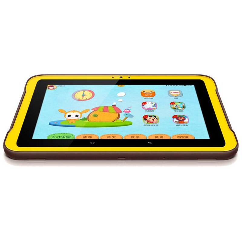 小天才k1儿童平板咖啡黄16g摄像头护眼耐摔儿童早教机家教机学习机