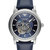 阿玛尼（Emporio Armani)手表 男表欧美时尚休闲镂空自动机械男表 AR60011(蓝色 皮带)第2张高清大图