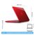 戴尔（DELL）灵越魔方11MF-4205 11.6英寸轻薄翻转触控二合一平板笔记本电脑 四核N3710 4G 128G(红色)第2张高清大图