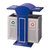 南方新品 和畅户外垃圾桶分类环保垃圾桶室外垃圾箱小区垃圾筒公用可回收果皮桶GPX-142第5张高清大图