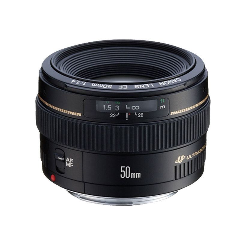 佳能(canon)ef 50mm f/1.4 usm 标准定焦镜头 f1.