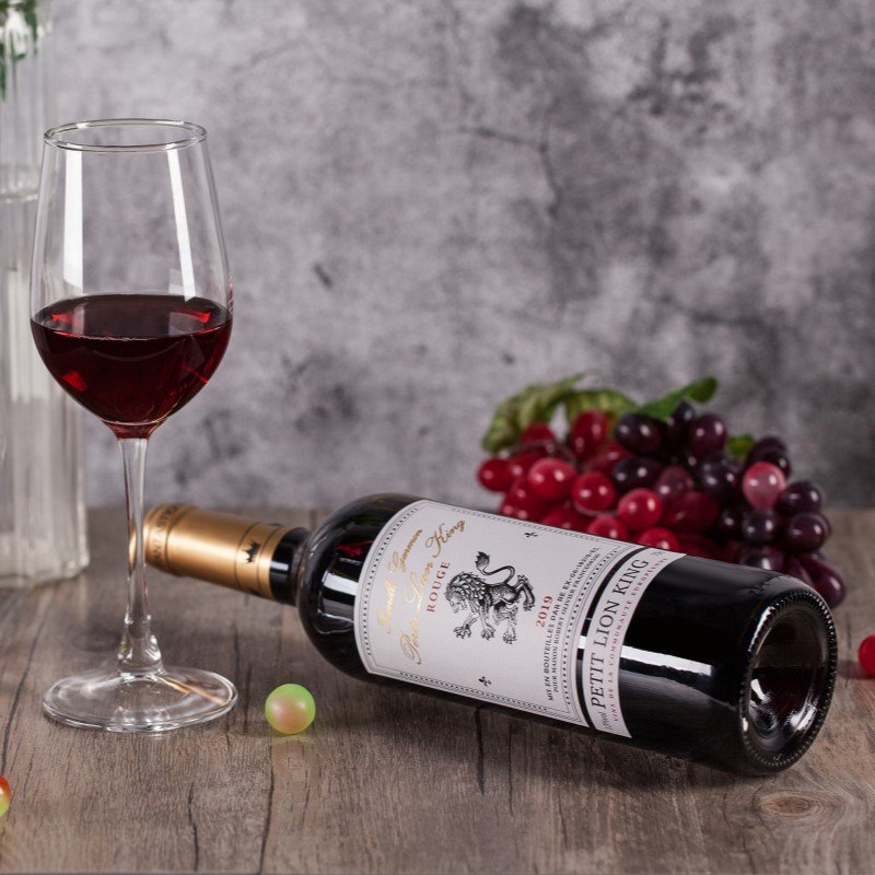 小狮王法国干红葡萄酒法国原瓶进口红酒13度13vol2019年六支装