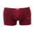 【浪莎】内裤 男士内裤 竹浆纤维吸湿透气平角裤 舒适短裤(紫红)第2张高清大图