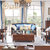 拉斐曼尼 KS021 美式乡村复古皮艺沙发组合欧式实木油蜡皮艺三人位小户型客厅家具(沙发 单人位)第3张高清大图