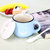 复古创意陶瓷杯大肚杯子 牛奶早餐杯咖啡杯 色釉马克杯可logo定制  大号350ml(红色)(中号250ml)第5张高清大图