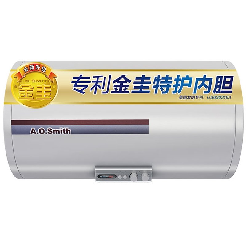ao史密斯电热水器eq300t60金圭内胆双棒速热4x大屏60升