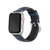 新款适用于苹果watch皮表带商务运动男女通用38/40mm皮表带(磨砂款-黑色 38/40mm)第6张高清大图