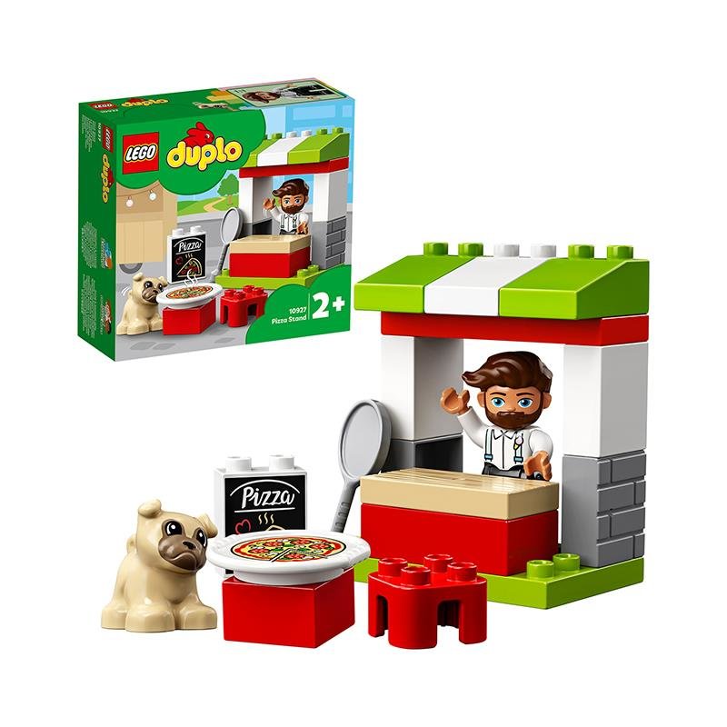 乐高得宝系列披萨站10927学龄前大颗粒拼插积木玩具