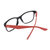 AA99防蓝光老花镜男女通用防辐射眼镜手机电脑老视护目镜一副精装A11A(【蓝光阻隔】红边黑框A1103A 250度 建议60-64岁)第5张高清大图