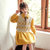 巴洛尼莫女童连衣裙马甲两件套秋季2021新款洋气童装韩版时尚女大童套装(160 黑)第2张高清大图