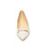 Daphne/达芙妮单鞋女时尚金属装饰蛇皮纹尖头女单鞋女1015101033(白色 37)第5张高清大图