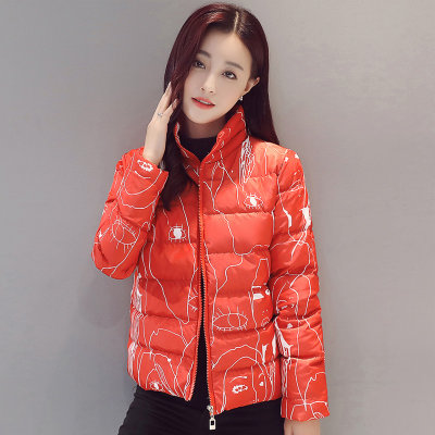 莉妮吉尔2016冬装新款韩版女士羽绒棉衣学生短款棉服外套女装时尚小棉袄潮(黑色 XL)
