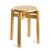 <定制家具>实圆木凳子入笋椅子创意木板凳实木家具中式小圆凳子(原木色)第2张高清大图