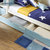 喜梦宝子母床上下床高低床组合双层床松木家具多功能实木床儿童床(蓝+白 1.35米子母床（简梯）)第4张高清大图