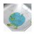 创意厨房水槽过滤网 浴室管道头发防堵工具 家用排水口防堵过滤器(墨绿)第2张高清大图