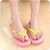 拖鞋 夏季情侣款人字拖鞋A699韩版女士浴室防滑夹脚凉拖鞋lq382(玫红 37)第4张高清大图
