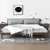 实木床双人主卧室1.5米1.8黑胡桃木色家具简约现代风格软包床第3张高清大图