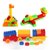 儿童积木拼装玩具大号颗粒塑料拼插男女宝宝小孩玩具(黑色 68块加小猪)第3张高清大图