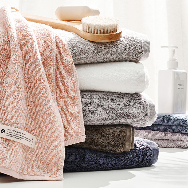 三利浴巾纯棉a类高毛圈大浴巾70140cm长绒棉男女柔软吸水裹身洗澡巾