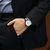 天梭(TISSOT)瑞士手表男 新款卡森臻我系列 多功能休闲商务钢带石英男士手表(黑色)第2张高清大图