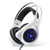 诺西 N1台式电脑耳机护耳金属游戏电竞耳麦 头戴式带话筒男女网吧(官方标配)(黑色发光版)第2张高清大图