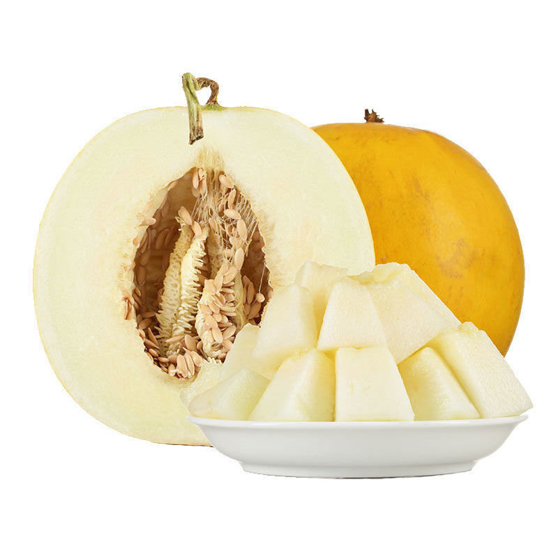 黄河蜜瓜5斤应当季新鲜水果整箱10黄金蜜黄皮脆甜哈密瓜甜瓜包邮黄河