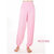 新款瑜伽裤莫代尔灯笼裤女运动长裤广场舞蹈服装宽松大码1051(粉红色长裤 L)第3张高清大图